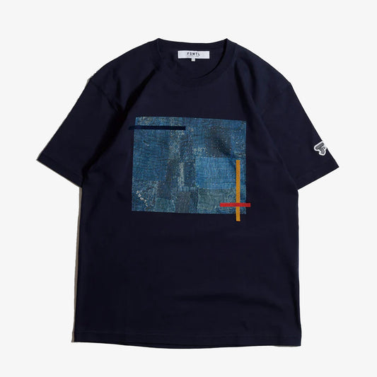 FDMTL | BORO GRAPHIC TEE { NAVY
