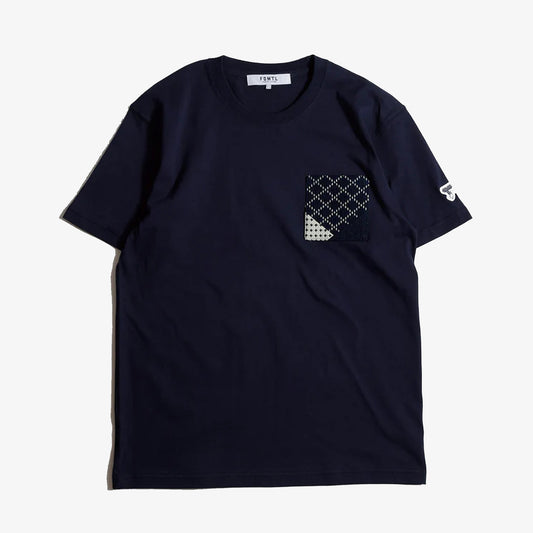 FDMTL | ORIGAMI TEE { NAVY