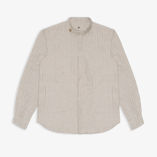 SUPERKICKS | THE HEMP COLLECTION SHIRT { BEIGE