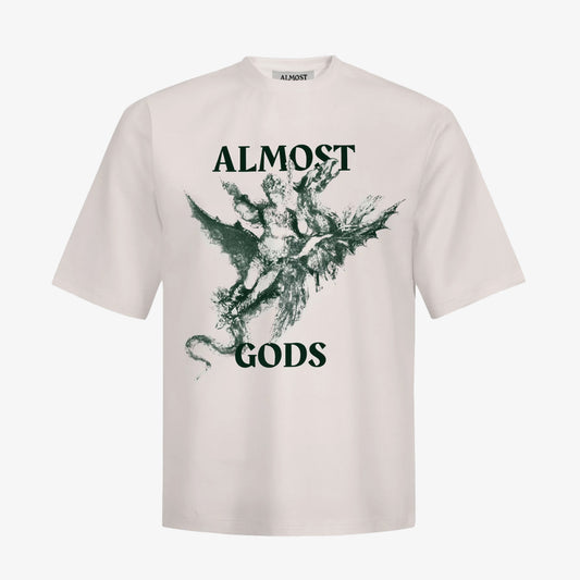 ALMOST GODS | DREAM OF THE ORIENT RELAXED TEE { OFF WHITE