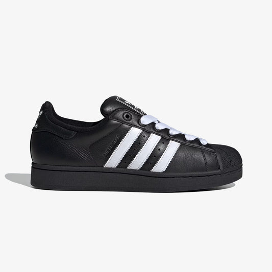 Adidas Originals | SUPERSTAR II { CLOUD BLACK/CLOUD WHITE
